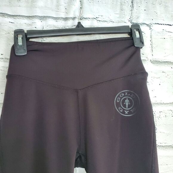 Gymshark X Golds Gym | Hi Rise waist  Black Leggings size small - Picture 6 of 11